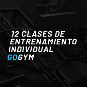 12 CLASES PERSONAL TRAINING - INDIVIDUAL